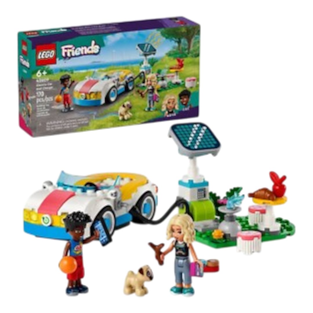 Lego Friends 42609 Auto Elettrica E Caricabatterie