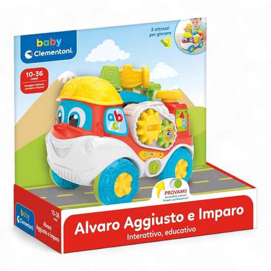 Baby Clementoni Alvaro Aggiusto e Imparo