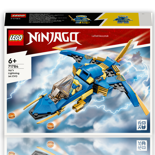 Lego Ninjago 71784 jet-Fulmine di Jay