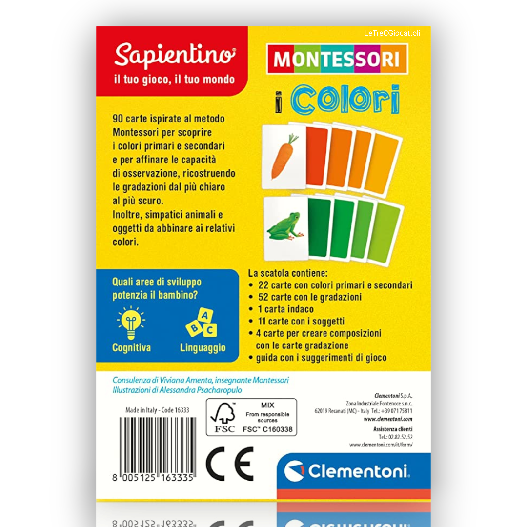 Clementoni Sapientino Montessori - I Colori