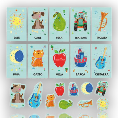 Headu Flashcards Montessori Baby