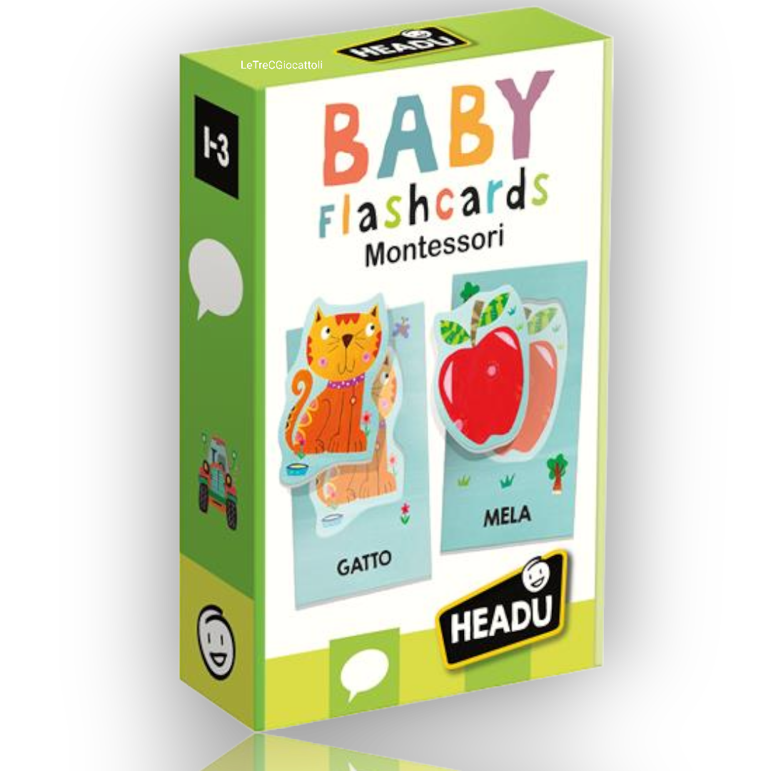 Headu Flashcards Montessori Baby