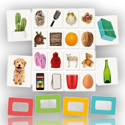 Headu Flashcards Montessori Tactile