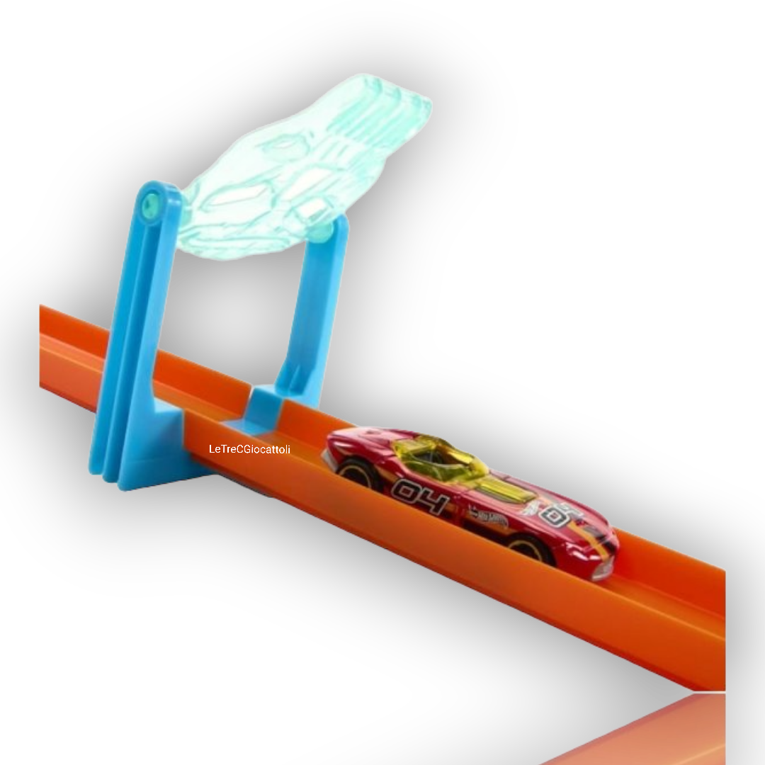 Hot Wheels Track Builder Pista di ghiaccio