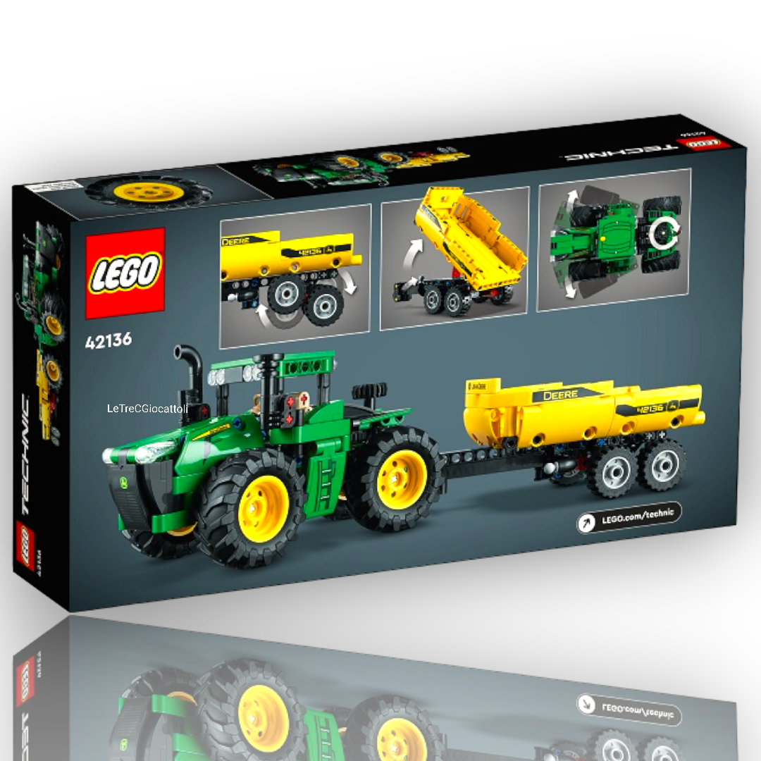 Lego Technic 42136 Trattore John Deere 9620r 4WD