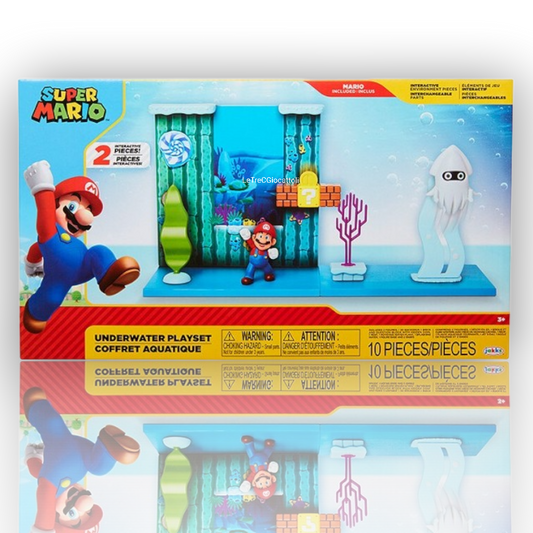 Super Mario Playset Mondo Marino