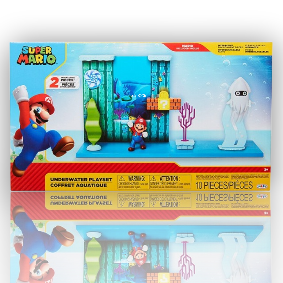Super Mario Playset Mondo Marino