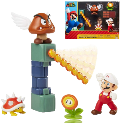 Super Mario Castello di Lava Playset