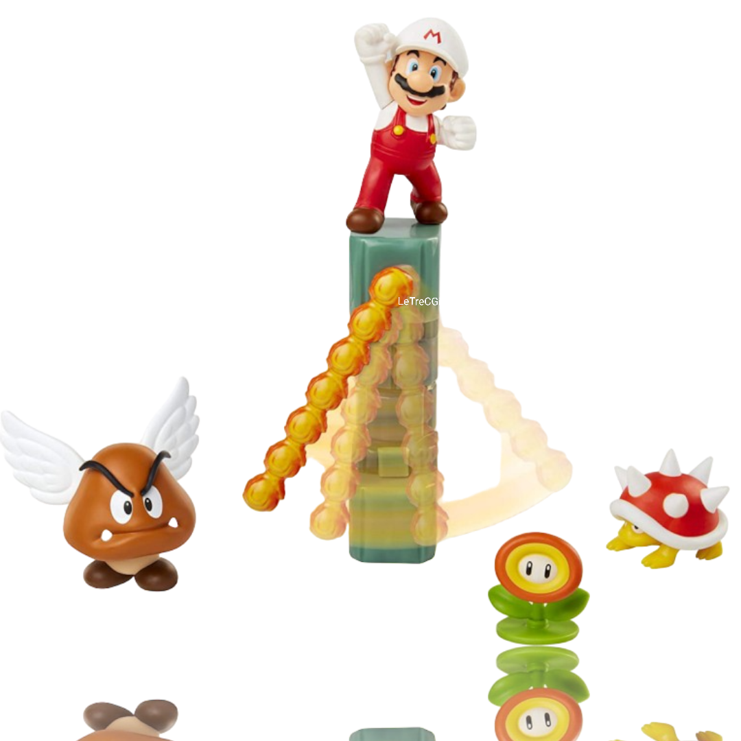 Super Mario Castello di Lava Playset