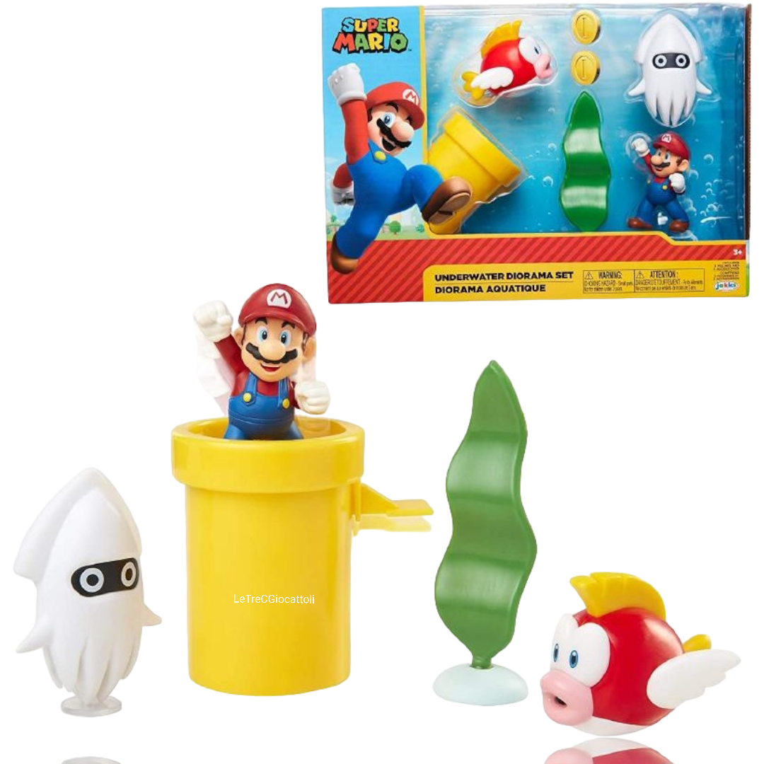 Super Mario Playset Sottomarino