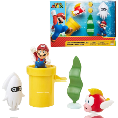 Super Mario Playset Sottomarino