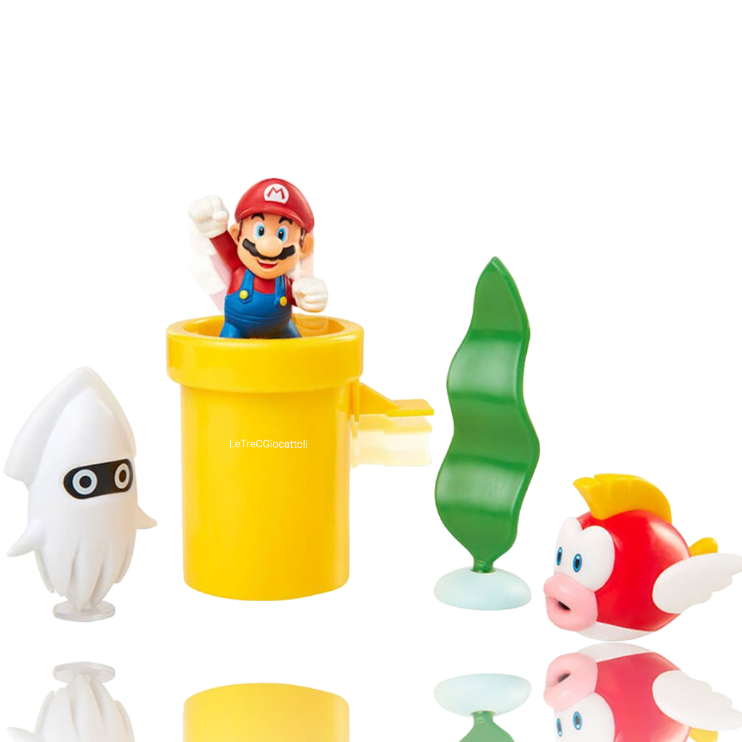 Super Mario Playset Sottomarino