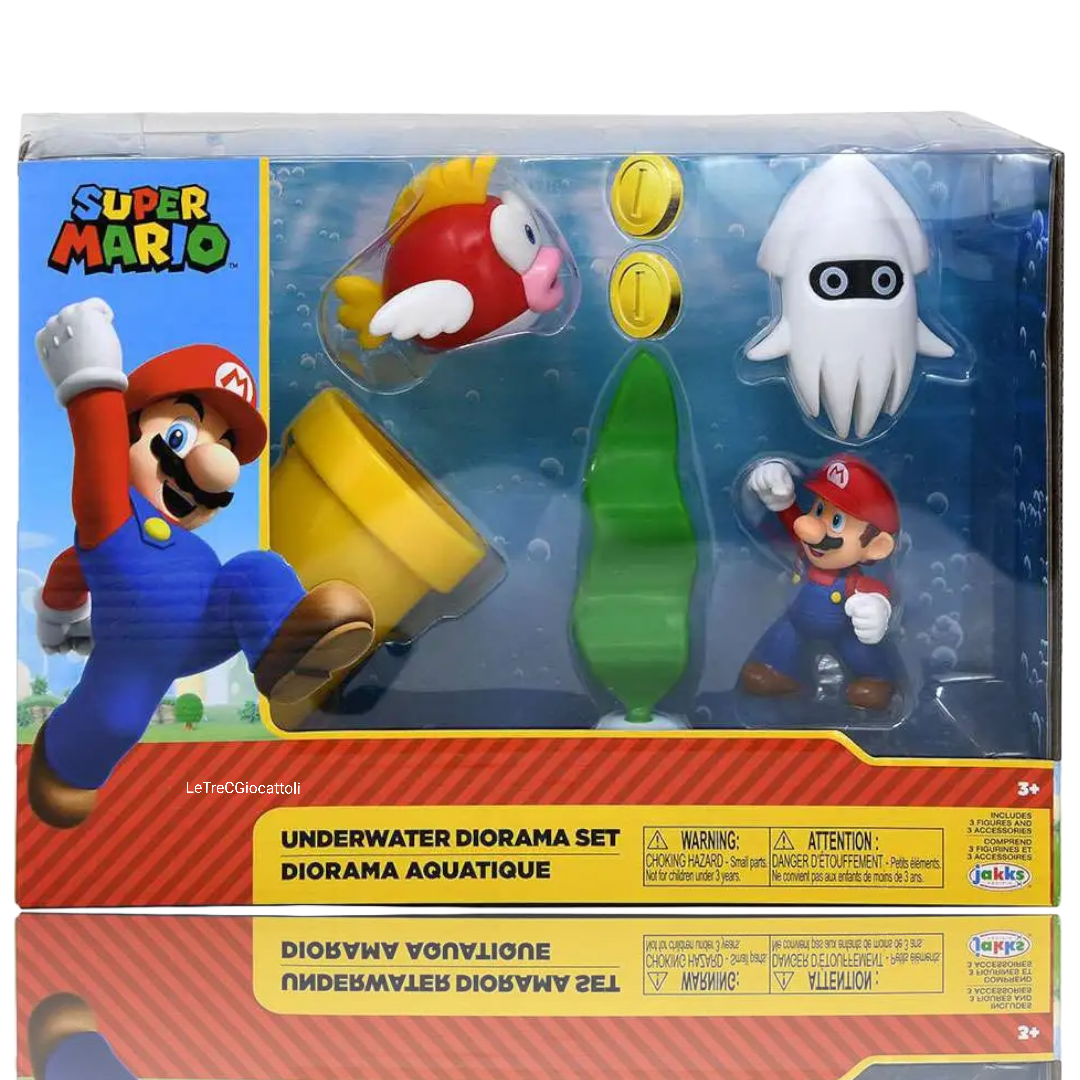 Super Mario Playset Sottomarino