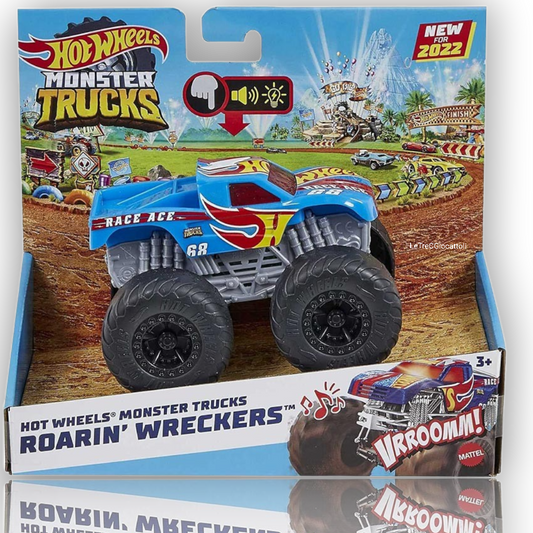 Hot Wheels Monster Truck Roarin Wreckers 