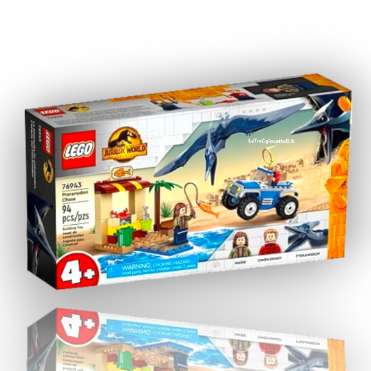 Lego Jurassic 76943 Inseguimento dello Pteranodonte