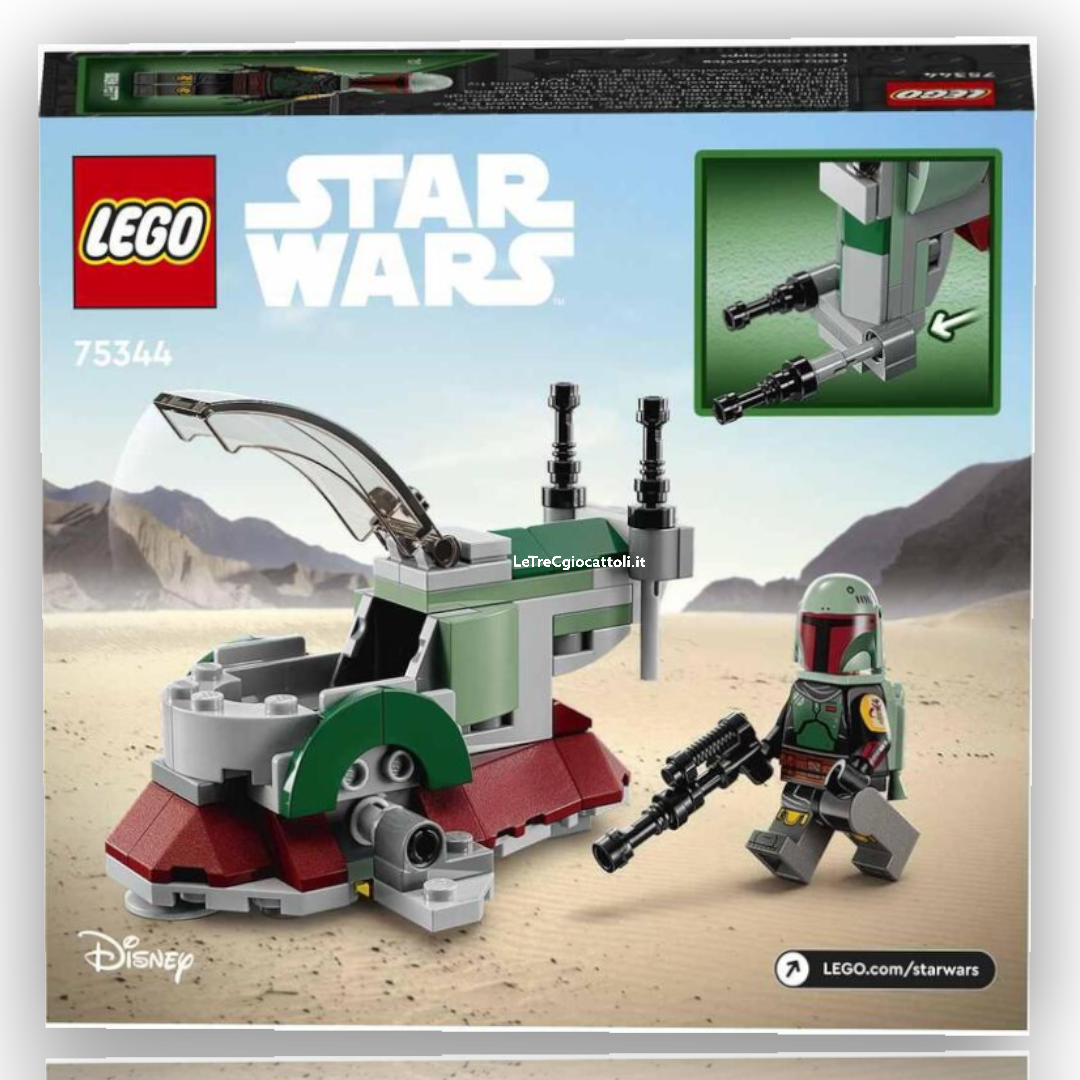 Lego Star Wars 75344  Boba Fett's Starship Microfighter