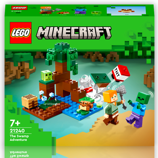 Lego Minecraft 21240 Avventura nella palude