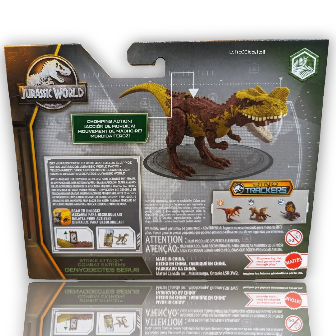 Jurassic World Dino Escape Genyodectes Serus