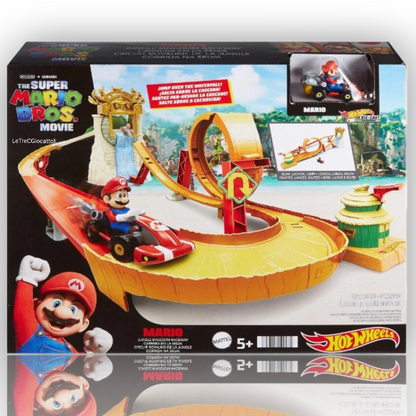 Pista Hot Wheels Corsa nel Regno della Giungla