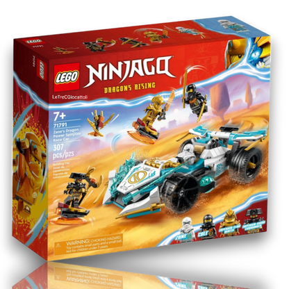 Lego Ninjago Dragon's Rising 71791 Auto da corsa di Zane