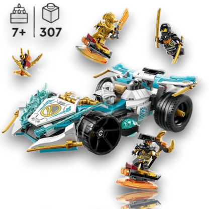 Lego Ninjago Dragon's Rising 71791 Auto da corsa di Zane