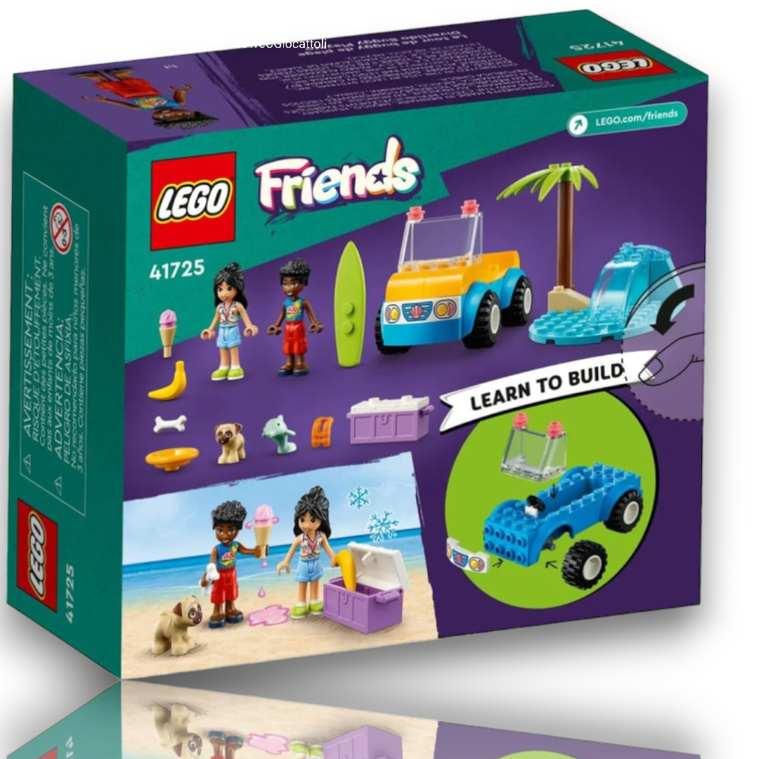 Lego Friends 41725 Divertimento sul beach buggy