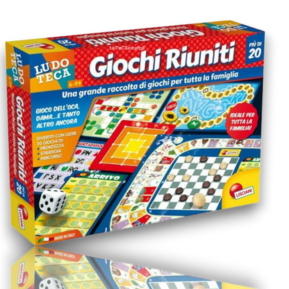 Lisciani Ludoteca oltre 20 Giochi Riuniti