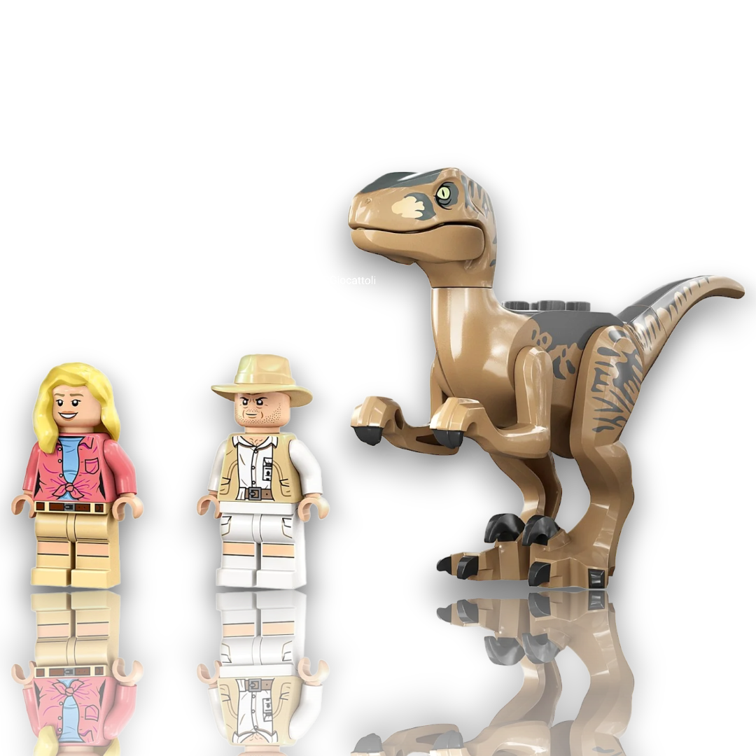 Lego Jurassic World 76957 La Fuga Del Raptor