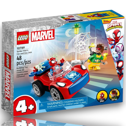 Lego Marvel 10789 L'Auto di Spiderman ed il Doctor Ock