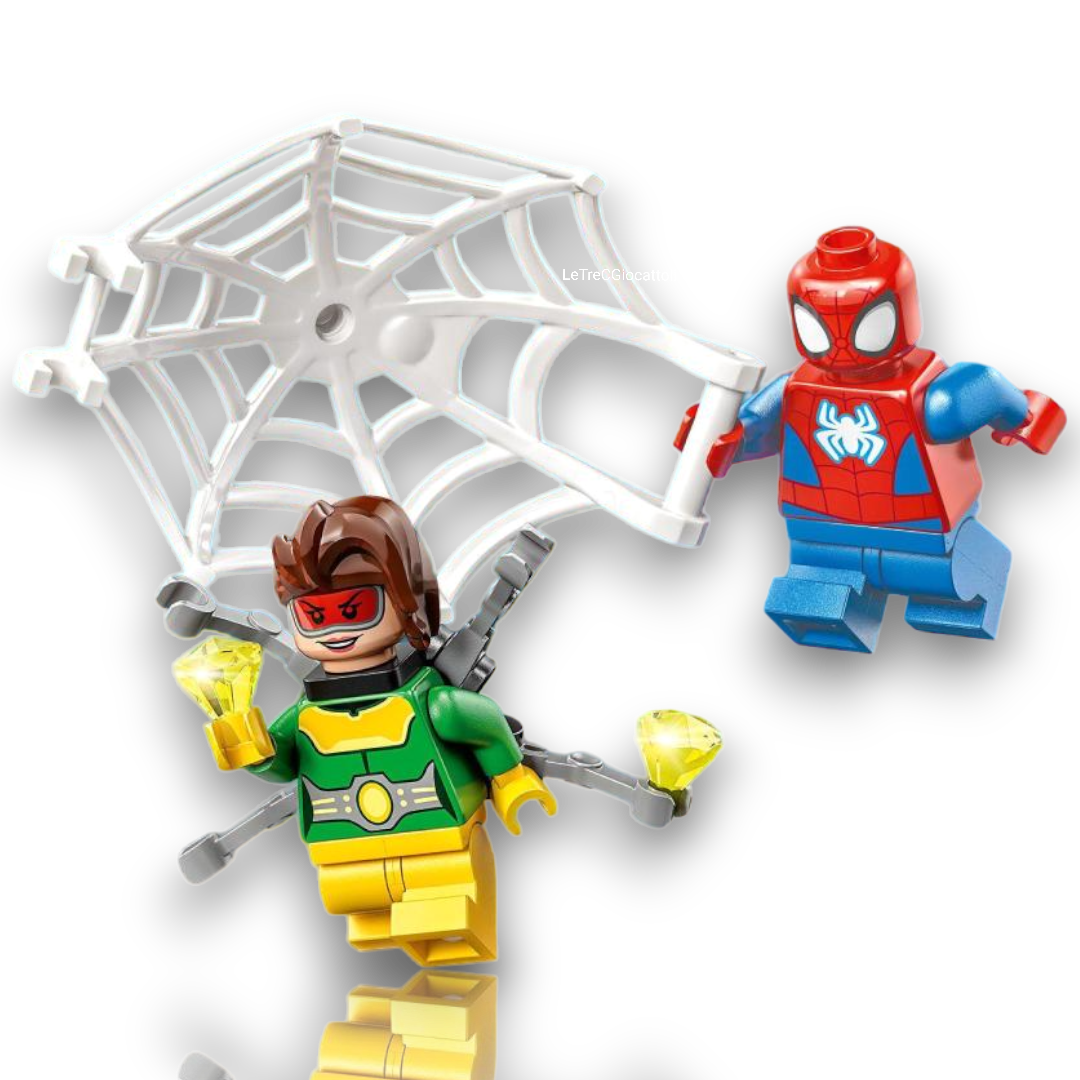 Lego Marvel 10789 L'Auto di Spiderman ed il Doctor Ock