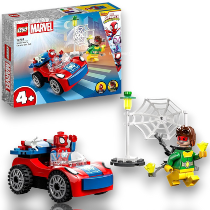 Lego Marvel 10789 L'Auto di Spiderman ed il Doctor Ock