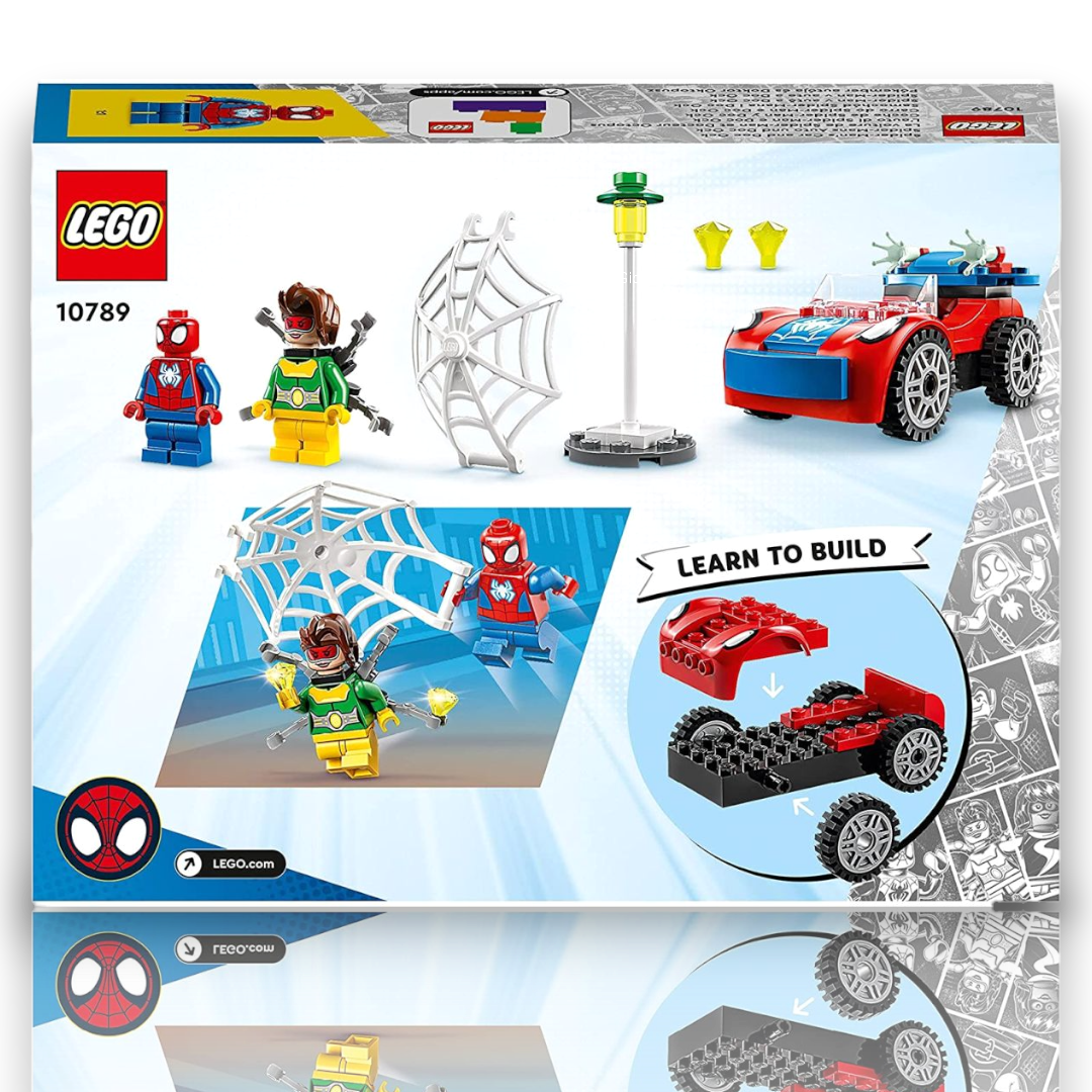 Lego Marvel 10789 L'Auto di Spiderman ed il Doctor Ock