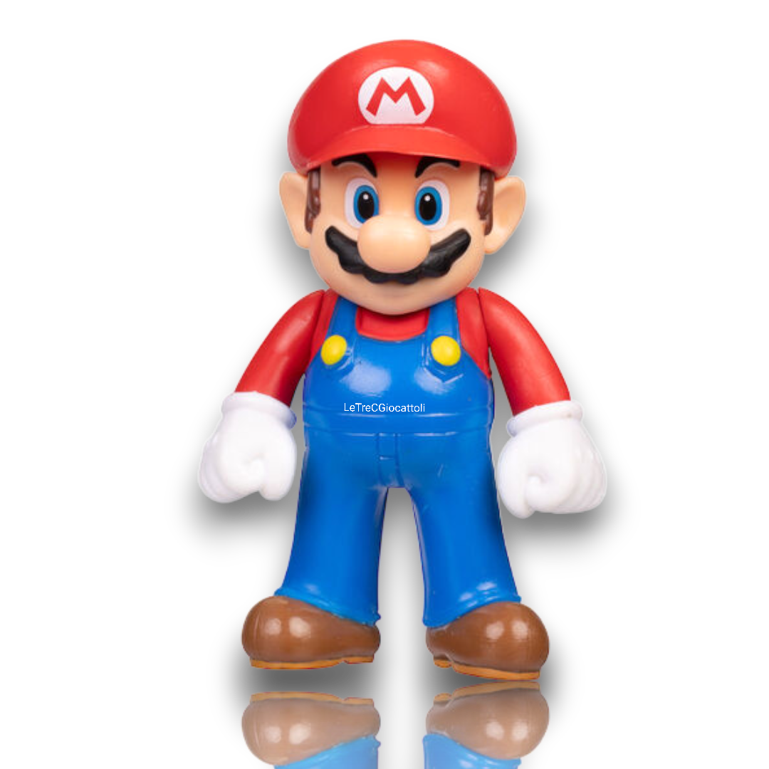 Super Mario personaggi Mario o Luigi 6 cm action figure – le3cgiocattoli