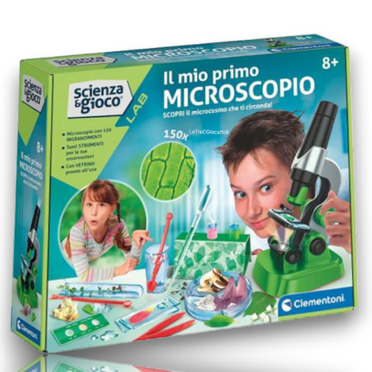 Il mio primo microscopio Scienza e Gioco Clementoni