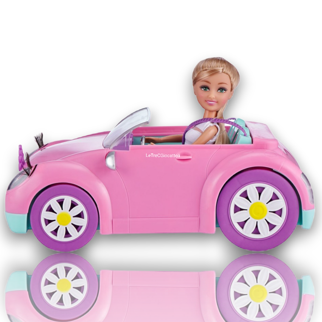 Zuru Sparkle Girlz con Auto Cabrio
