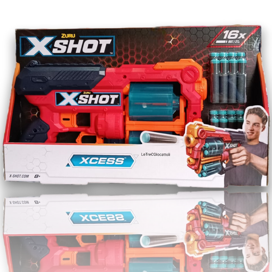 Zuru X Shot Xcess pistola Nerf 16 dardi