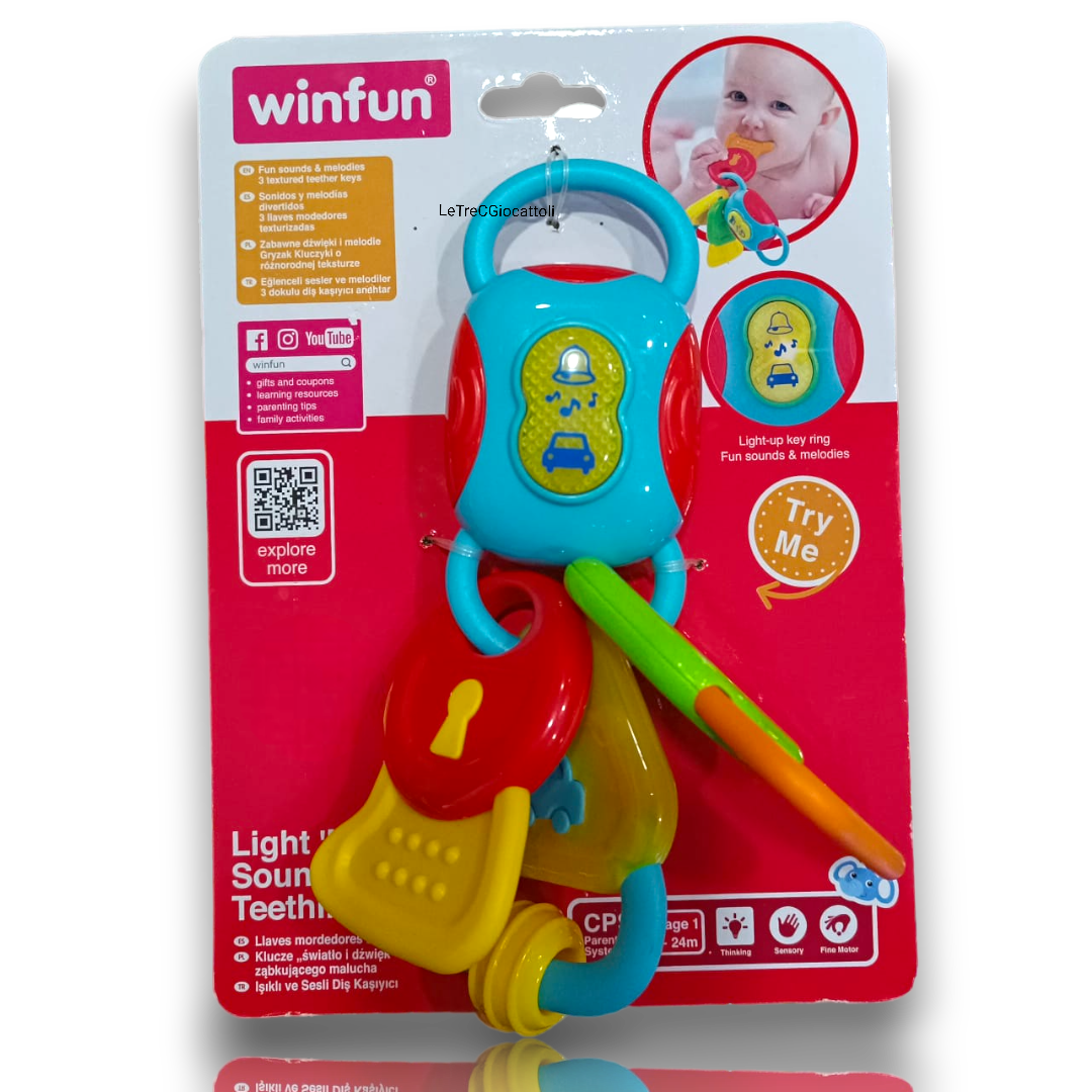 Winfun Sonaglino Sensoriale con Luci e Suoni