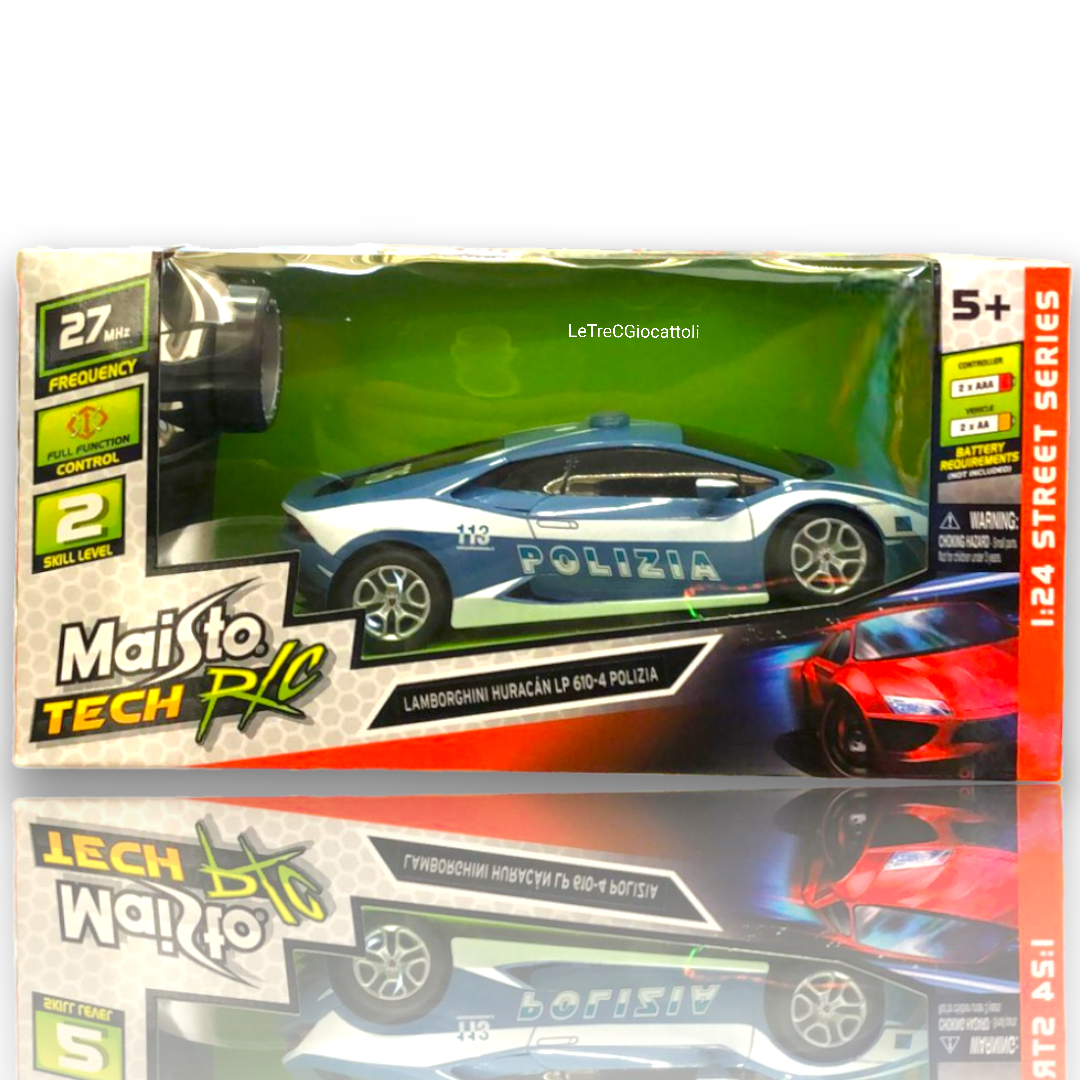 Auto Telecomandata Lamborghini Polizia