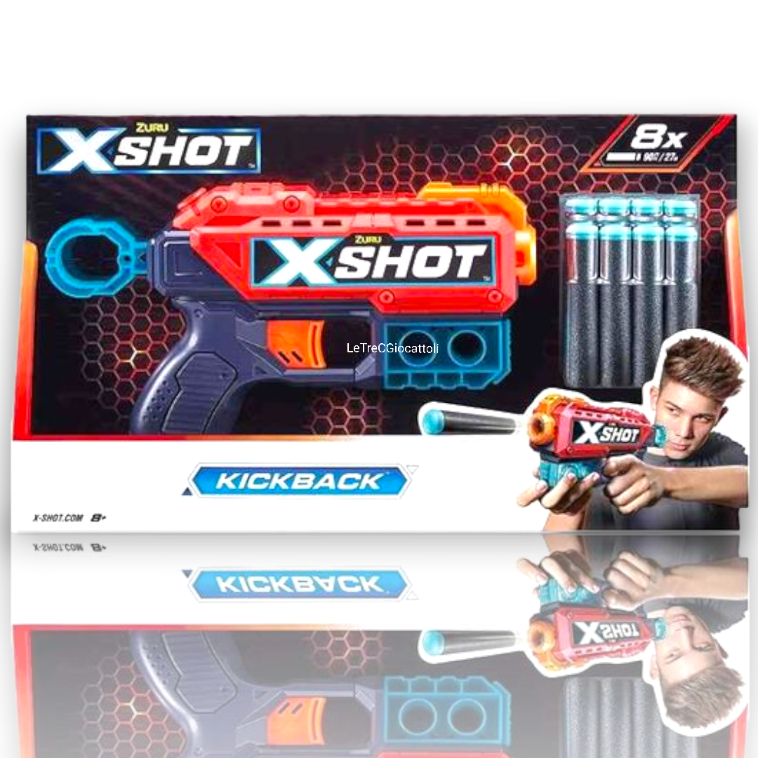X-Shot Excel KickBack 8 dardi