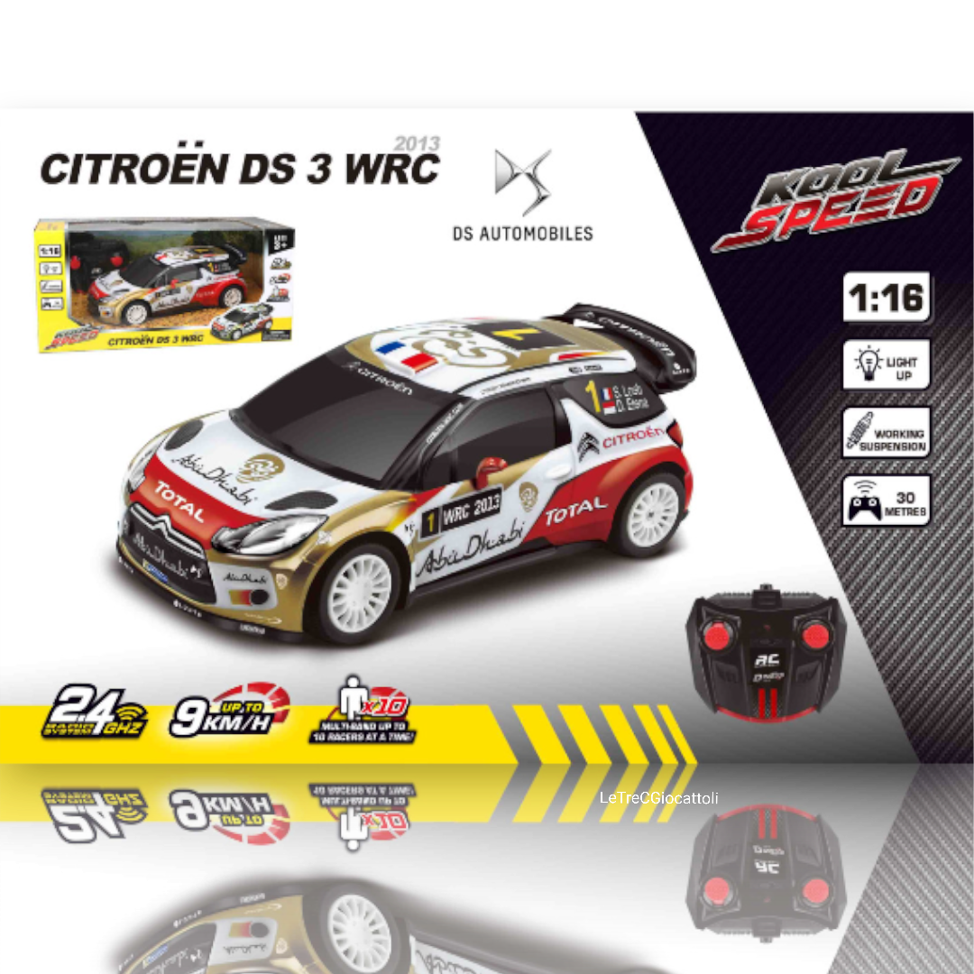 Auto Telecomandata Citroen DS3 WRC 2013 1:16