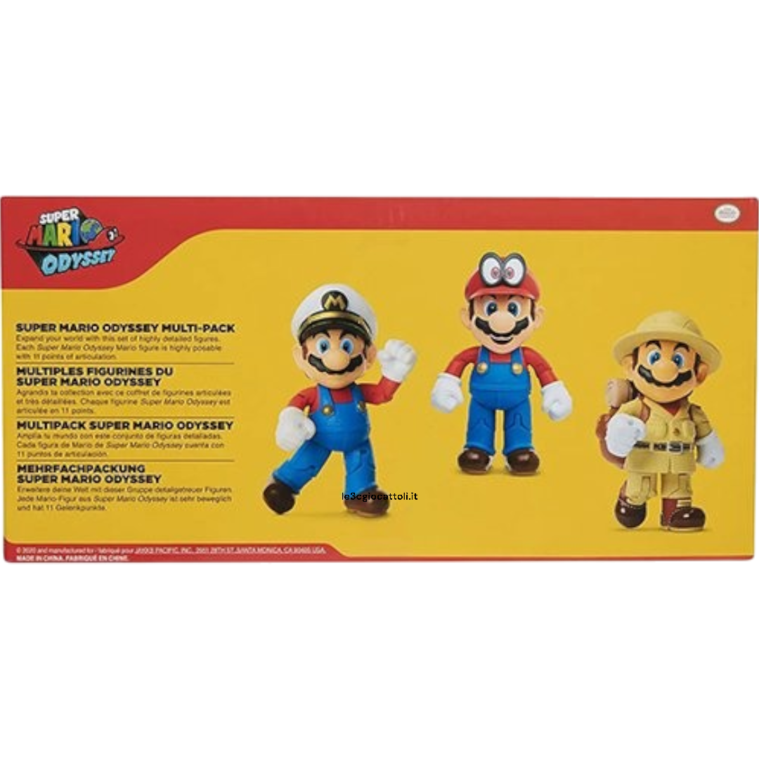 Super Mario Odyssey 3 personaggi