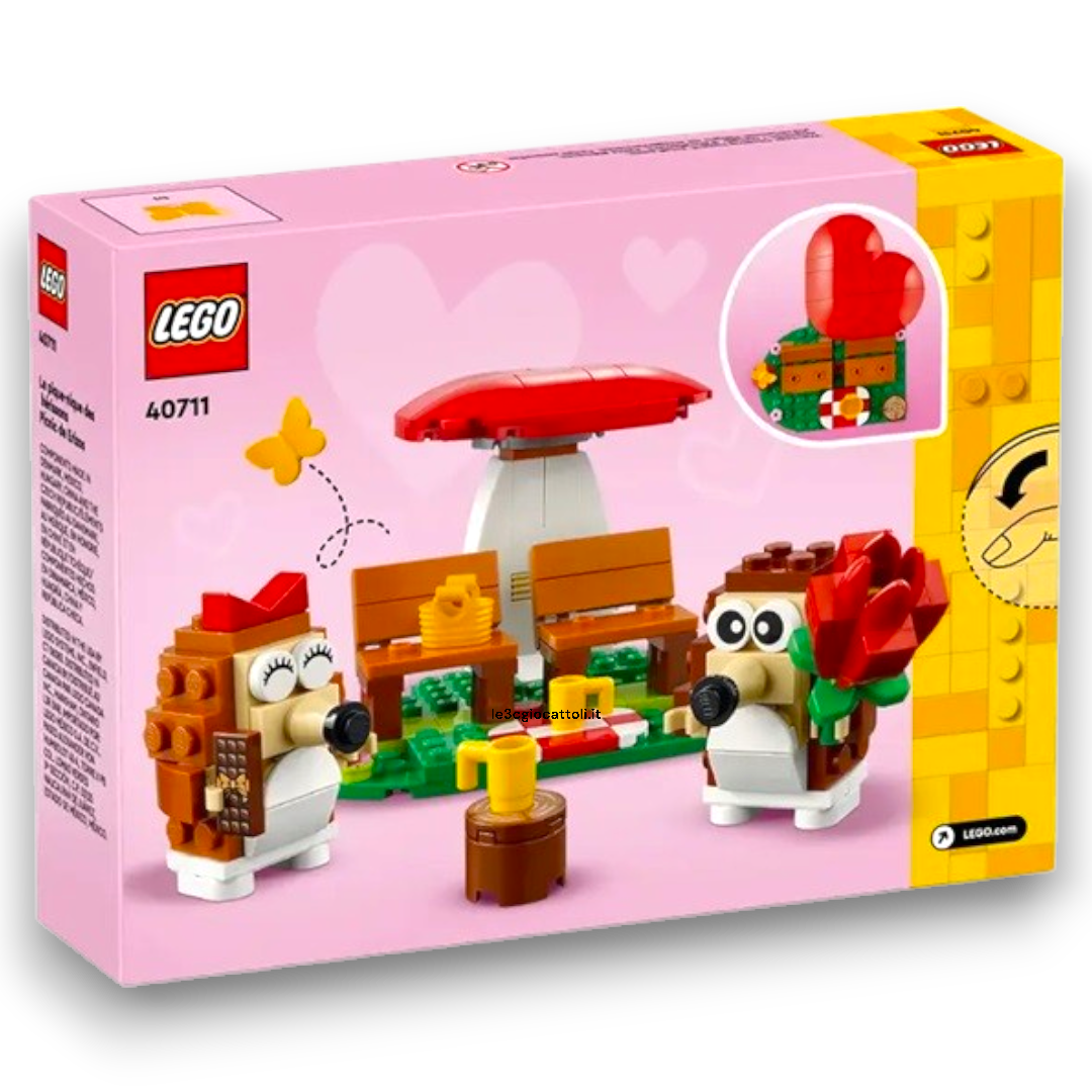 Lego 40711 Appuntamento Romantico dei Porcospini