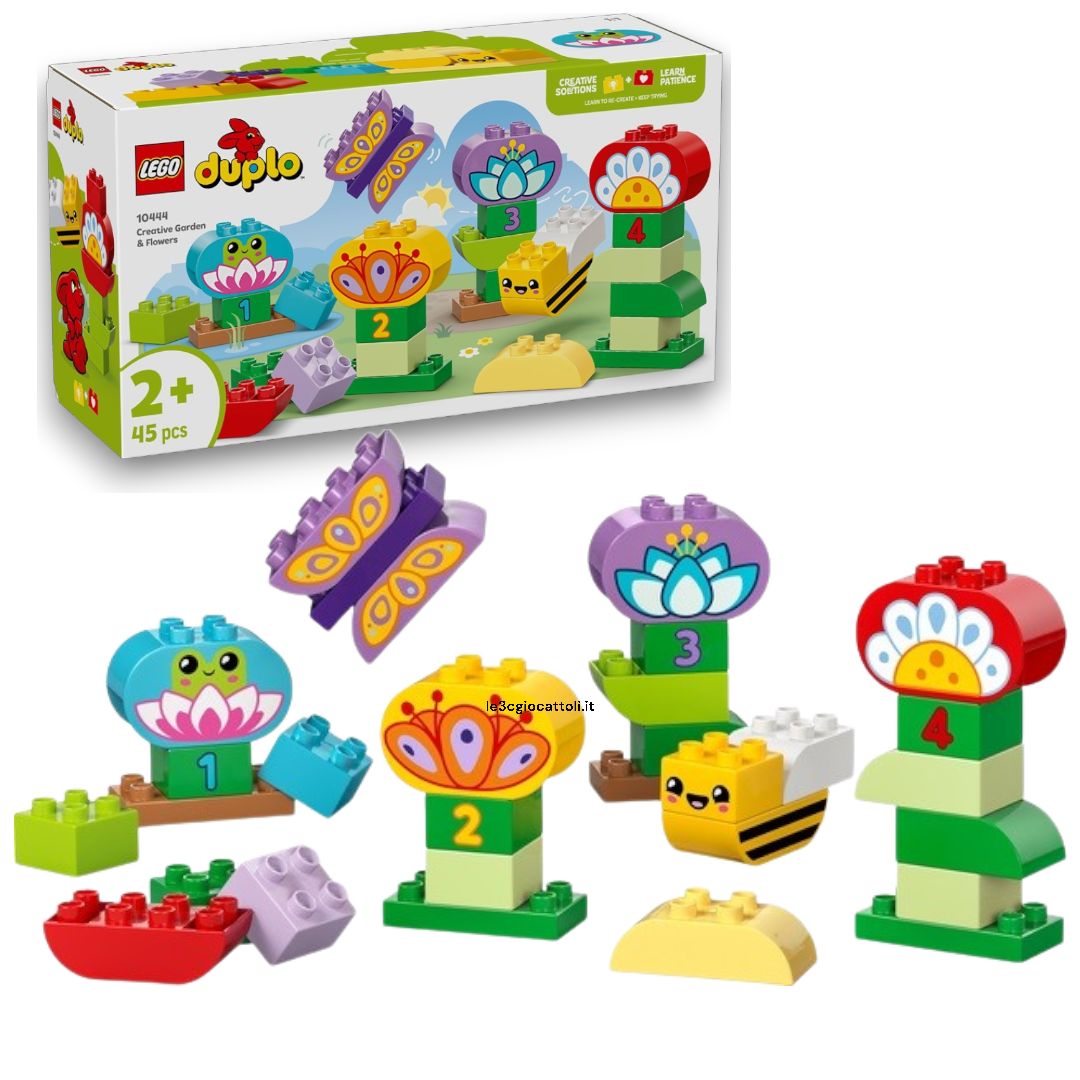 Lego Duplo 10440 Giardino e Fiori Creativi