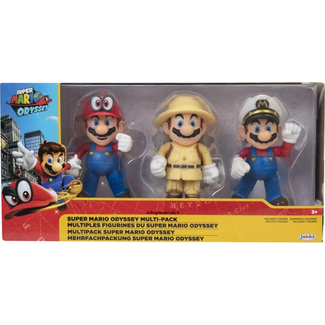 Super Mario Odyssey 3 personaggi