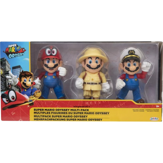 Super Mario Odyssey 3 personaggi