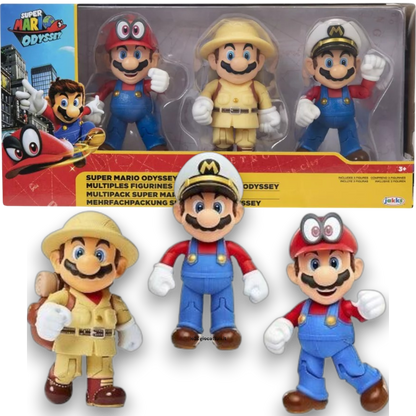 Super Mario Odyssey 3 personaggi