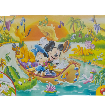 Puzzle 60 Pezzi Topolino in Canoa