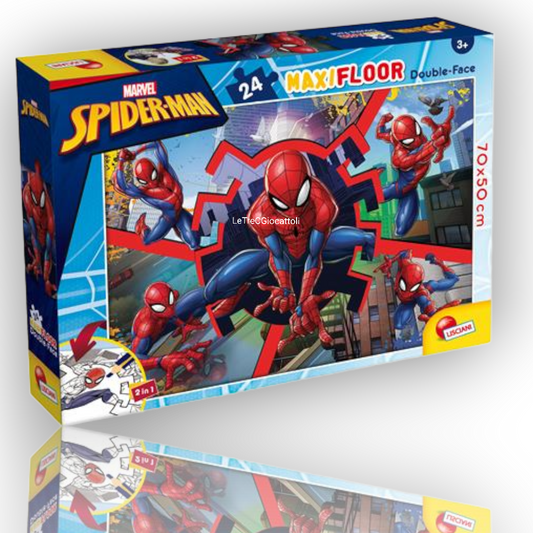 Puzzle 24 pezzi Spiderman Maxi floor
