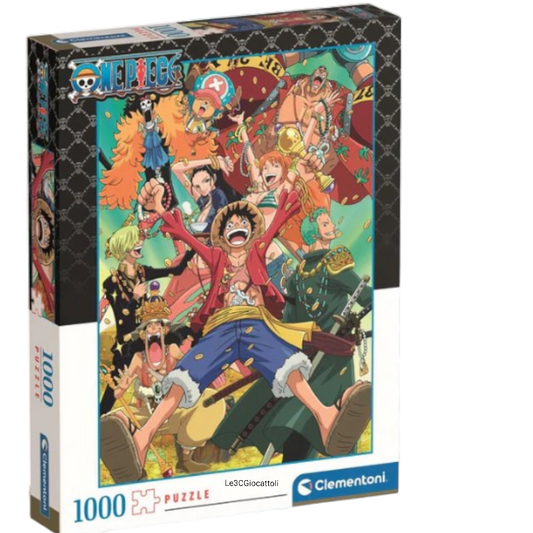 Puzzle One Piece 1000 pz + poster