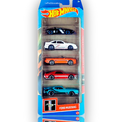 Hot Wheels confezione 5 macchine